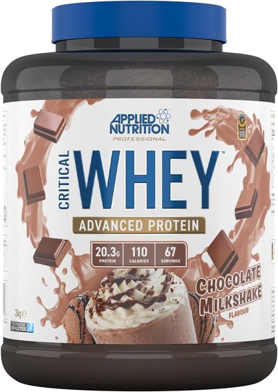 Протеин Applied Nutrition Critical Whey Protein Powder 2kg (2kg - 67 Servings) (Chocolate Milkshake)