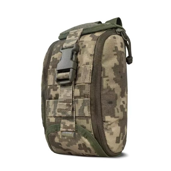 Підсумок-органайзер аптечка Ukrarmor Піксель (мм-14), тактична MOLLE Cordura 500D, підсумок укрармор ЗСУ, полювання