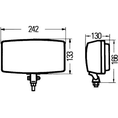 Противотуманная фара Bosch 0 306 001 004 | Зображення 1