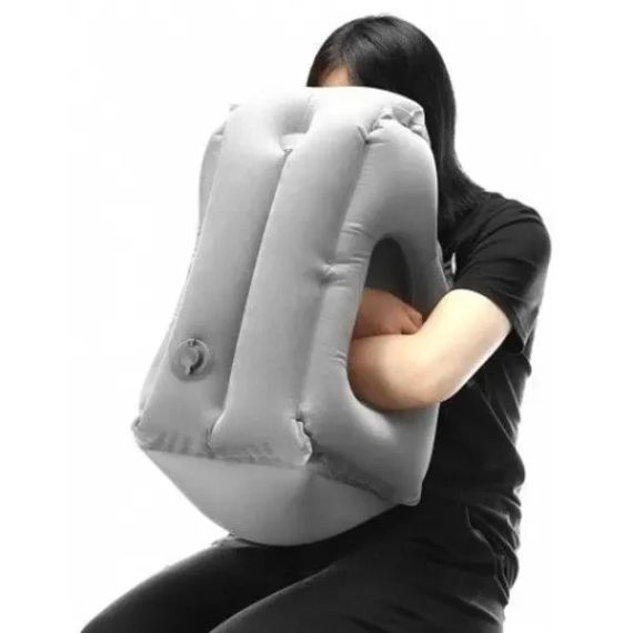 Подушка дорожная надувная для путешествий | Зображення 3