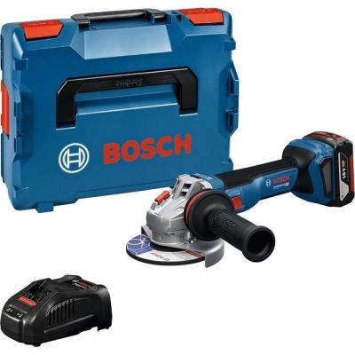 Шлифовальная машина Bosch GWS 18V-11S 125мм, 18В, 1x5Ah, 0-9000об/мин, 1.7кг, кейс (0.601.9N4.003)