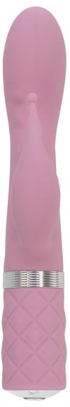 Розкішний вібратор-кролик Pillow Talk - Kinky Pink з кристалом Сваровські, потужний | Зображення 1