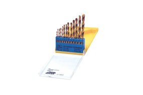 Набор сверл по металлу Mastertool - 13 шт. (2-8 мм), титан (11-0413)