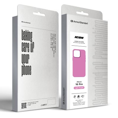 Чехол для мобильного телефона Armorstandart ICON2 Case Apple iPhone 16 Pro Light Purple (ARM79637) | Зображення 1