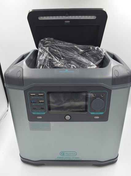 Мобильная зарядная станция FlashFish P25; 1572 ВтЧ; 436800 мАч Li-Ion; 2000 Вт (PPS-4000-P25) | Зображення 3