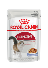Консерва для дорослих котів Royal Canin Instinctive in jelly пауч у желе 85 г 4074001