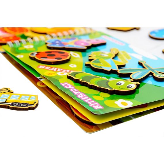 Розвиваючий Альбом "Головоломка на липучках" Puz-22925 | Зображення 2