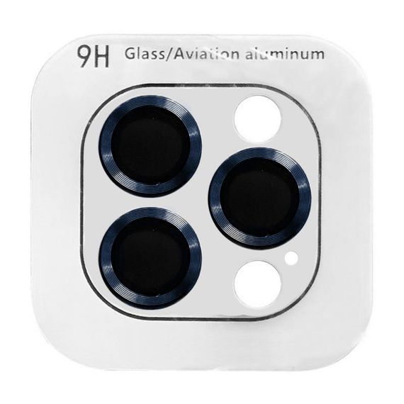Захисне скло Metal Classic на камеру (в упак.) для Apple iPhone 15 Pro (6.1") / 15 Pro Max (6.7")