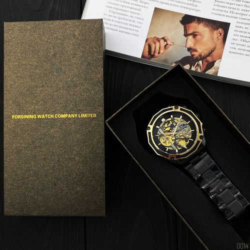 Forsining 8130 Black-Gold-Black | Зображення 4