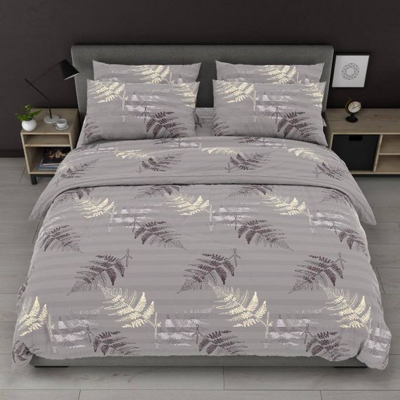 Комплект постільної білизни LoveYouHome бязь gold Тропік Двоспальний 175x215 см (7276)