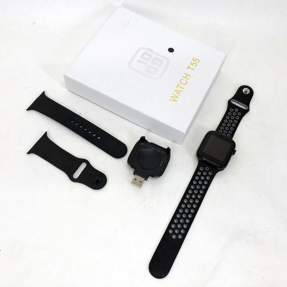 Розумний смарт годинник Smart Watch T55 з 2 ремінцями, підтримка дзвінків, спортивні режими, вологозахист WN-147 ip 67 | Зображення 5