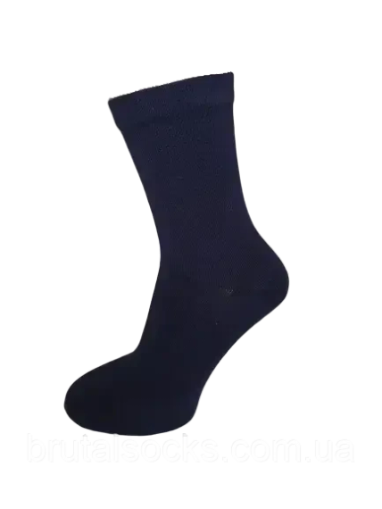 Высокие носки женские однотонные ТМ Twinsocks 25 / M / 38-40, Синий