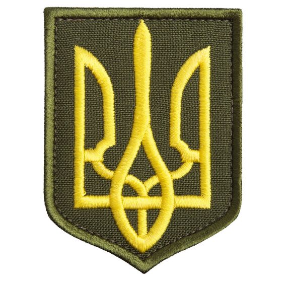 Шеврон IDEIA 87516 Україна 6*8  Габардин Хакі