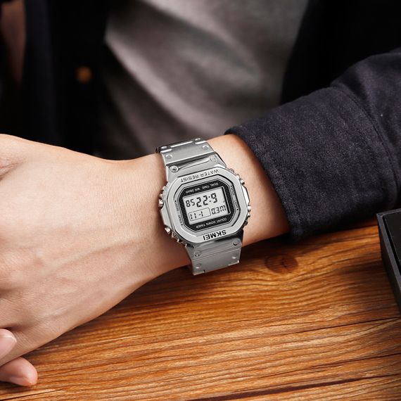 Skmei 1456SI Silver | Зображення 3