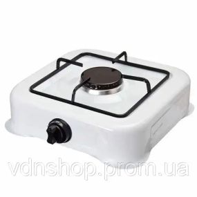 Настольная газовая плита на 1 конфорку STARLUX SGS 6001 (белая)