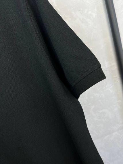 Поло чоловіче Dolce Gabbana Classic Black чорний f712 | Зображення 4