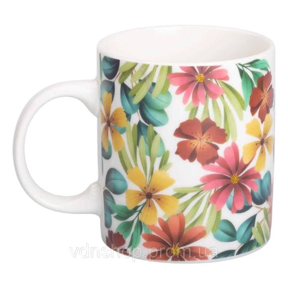 Кружка порцелянова з малюнком 400 (мл) для чая та кави RX-N240472R