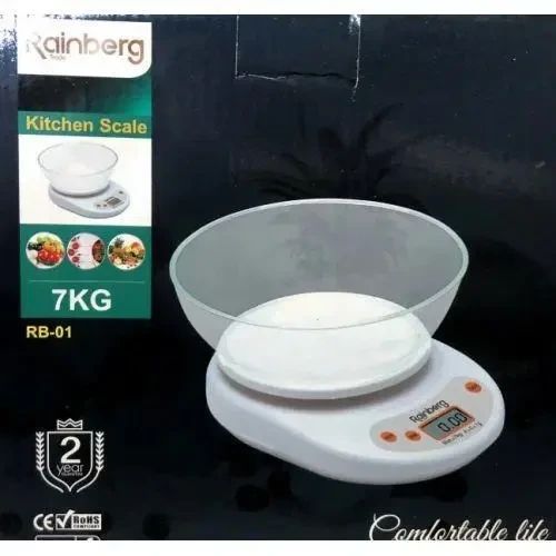 Весы кухонные электронные с чашей Rainberg RB02 | Зображення 2