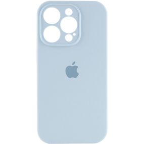 Чохол Silicone Case Full Camera Protective (AA) для Apple iPhone 13 Pro Max (6.7") Блакитний/Sweet Blue