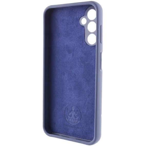 Чохол Silicone Cover Lakshmi Full Camera (AA) with logo для Samsung Galaxy A16 4G/5G Синій / Midnight blue | Зображення 2