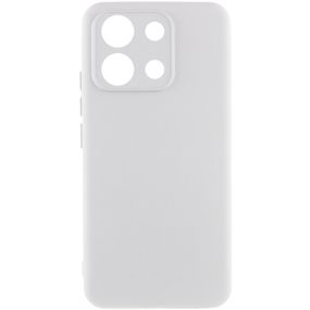 Чохол TPU GETMAN Liquid Silk Full Camera для Xiaomi Redmi Note 13 Pro 4G / Poco M6 Pro 4G / Note 14S Білий / White