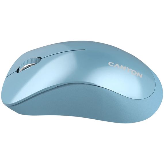 Мышь компьютерная безпроводная Canyon CNE-CMSW11BL Blue голубая | Зображення 1