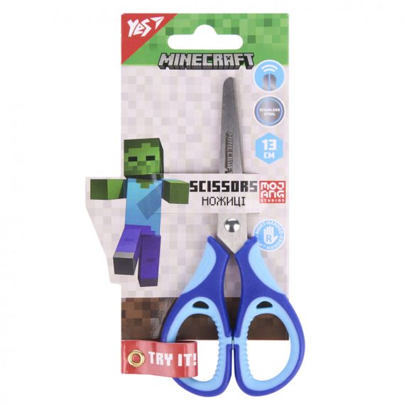 Ножиці канцелярські YES Minecraft 480459 13 см
