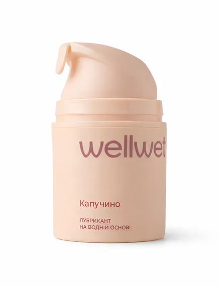 Оральный лубрикант WellWet, со вкусом капучино, 30 мл Sex Aura | Зображення 1