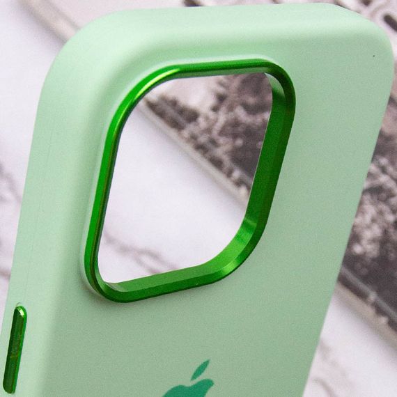 Чохол Silicone Case Metal Buttons (AA) для Apple iPhone 14 Pro (6.1") | Зображення 7
