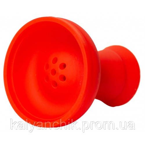 Чаша для Кальяну Силіконова Hate  Simple Червона