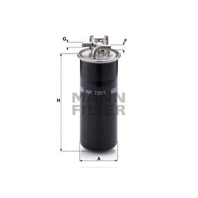 Фильтр топливный Mann WK735/1