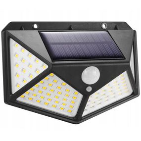 Вуличний ліхтар на сонячній батареї BL CL 100, з датчиком руху / Навісний світлодіодний світильник на вулицю