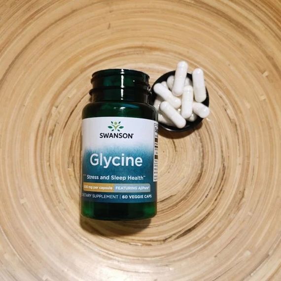 Глицин Swanson Glycine, 500 mg, 60 Veggie Caps | Зображення 2