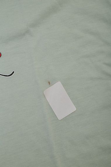 Пижама женская с принтом  -уценка, цвет светло-оливковый, 243R2103-U-1 | Зображення 5