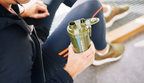 Шейкер спортивний SmartShake Original2GO One 800ml Army Green (Original) | Зображення 8