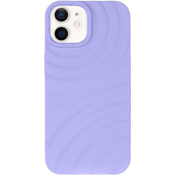 Чехол TPU MonoWave для Apple iPhone 12 Pro / 12 (6.1") Light Blue | Зображення 1