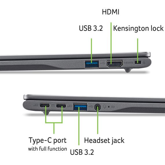 Ноутбук Acer Chromebook Plus CB514-5HT (NX.J5ZEU.003) | Зображення 8