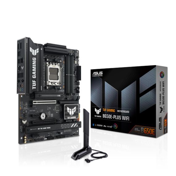 Материнcкая плата ASUS TUF GAMING B650E-PLUS WIFI sAM5 B650 4xDDR5 M.2 HDMI DP WiFi BT ATX 90MB1M20-M0EAY0 | Зображення 8