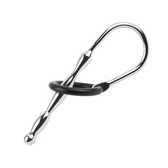 Сталевий уретральний катетер з ерекційним кільцем