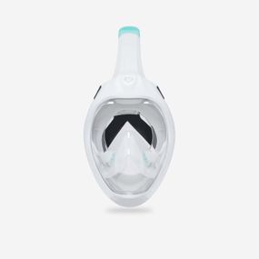 Маска Easybreath для снорклінгу для дорослих сіра - M/L