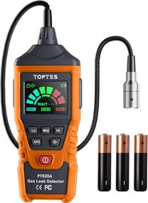 Газоанализатор TOPTES PT520A для природного газа детектор утечки гибкий датчик для определения источников утечки пропана метана и бутана оранжевый