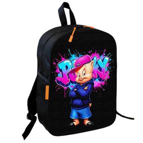 Рюкзак шкільний дитячий Порося Порки Піг 36х27 см підлітковий для хлопчика, дівчинки (4027)