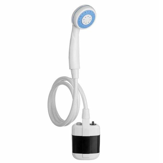 Туристичний душ із насосом на акумуляторі 2200мАг, Gotel Q16H / Портативний похідний душ з помпою / Акумуляторний душ для кемпінгу | Зображення 2