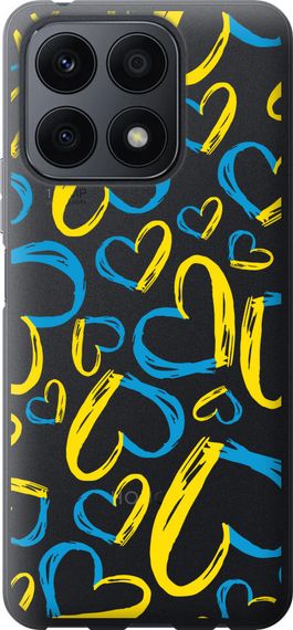 Чехол на Huawei Honor X8a Сердца UA "5292u-2963-17620"