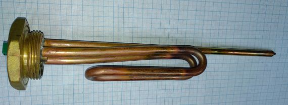 Тен для бойлера 1500w Ariston Electrolux Ferroli Round Novatek Atlantic Deluxe Inner Isea Thermowatt (Італія). | Зображення 3