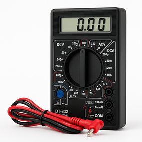 Хороший мультиметр для дому Digital DT-832, Тестер для електрика, Якісний мультиметр AC-17