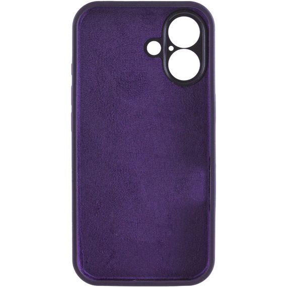 Чохол Silk Full Camera Protective (AA) NO LOGO для Apple iPhone 16 (6.1") Фіолетовий / Elderberry | Зображення 2