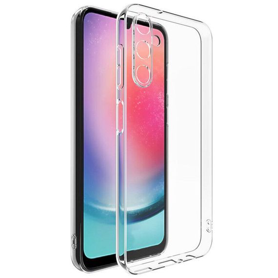 TPU чохол Epic Transparent 1,5mm Full Camera для Samsung Galaxy A25 5G Безбарвний (прозорий)