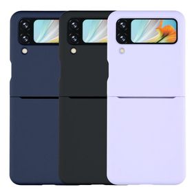 Чохол Folding Silicone Samsung Flip 4 (F721) Колір Elegant Фіолетовий