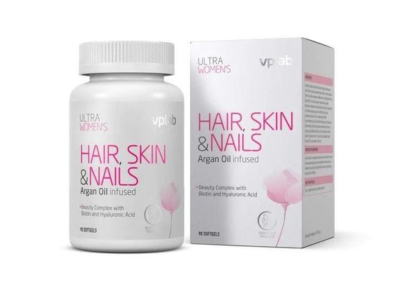 VpLAb Ultra Women's Hair, Skin & Nails №90 мягких капсул | Зображення 2